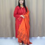 Premium three-piece set made of soft cotton fabric