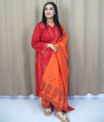 Premium three-piece set made of soft cotton fabric