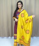 Premium three-piece set made of soft cotton fabric. Brown 02 - Image 3