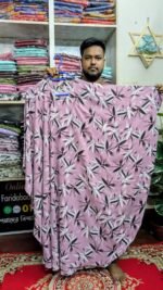 Kaptan Print Abaya - Image 6